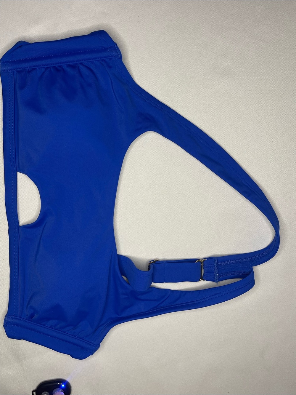 wild fable Royal Blue One-Shoulder Bikini Top